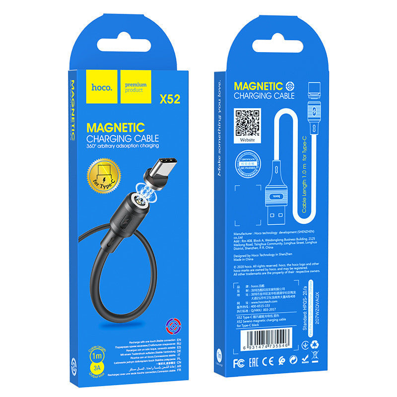 Load image into Gallery viewer, [X52] HOCO Magnetic Magnet Suction Charging Cable (Lightning/Micro/Type C) - Polar Tech Australia
