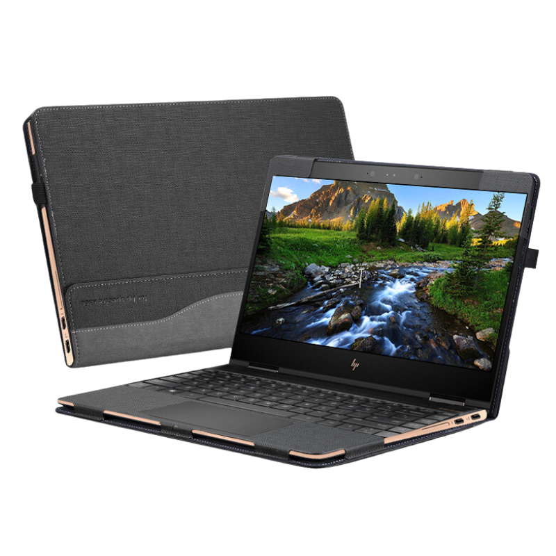 Load image into Gallery viewer, HP Spectre X360 13 13.3-inch VEKER Business Premium Leather Shockproof Sleeve Storage Bag
