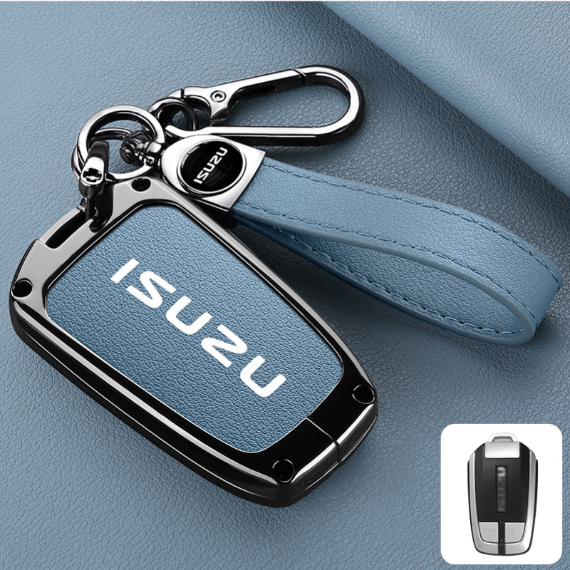 Load image into Gallery viewer, Isuzu Aluminum Alloy Shockproof Car Key Case Cover for D-Max, MU-X, Lingtuo, Ruimai
