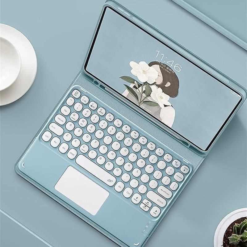 Load image into Gallery viewer, [Detachable] Samsung Galaxy Tab S10 FE Plus (2025) 13.1&quot; - Magnetic Touch Wireless Keyboard Case

