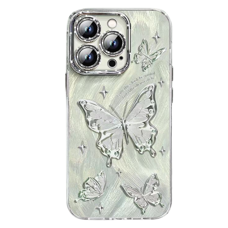 Load image into Gallery viewer, Apple iPhone 14/Plus/Pro/Pro Max Premium Butterfly Anti-drop BlingBling Series Case
