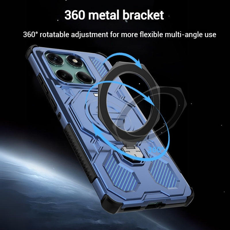 Load image into Gallery viewer, [Built-in Bracket][Magsafe Compatible] Motorola Moto Edge 60/Pro/Fusion Heavy Duty Stand Case
