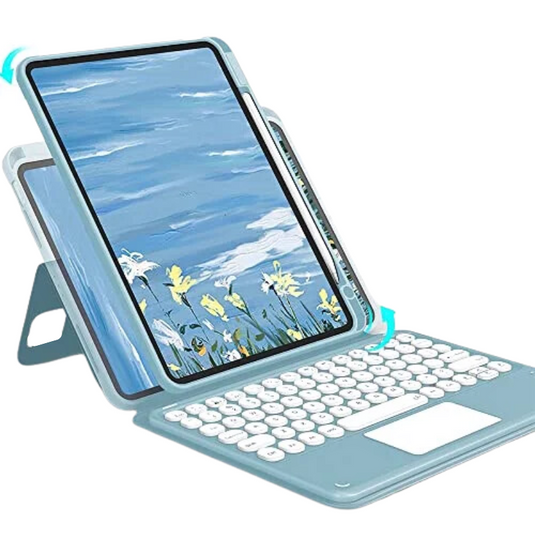 [Detachable] Apple iPad Air 4/5 10.9'' 4/5th Gen (2020/2022) Magnetic Touch Wireless Keyboard Case