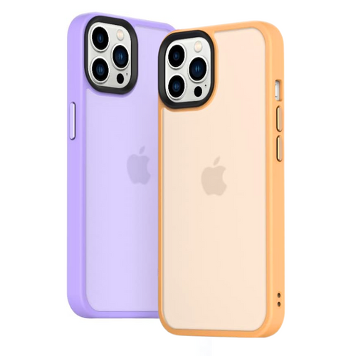 Apple iPhone 11/Pro/Pro Max Translucent PC + TPU Shockproof Silicone Essentials Series Case