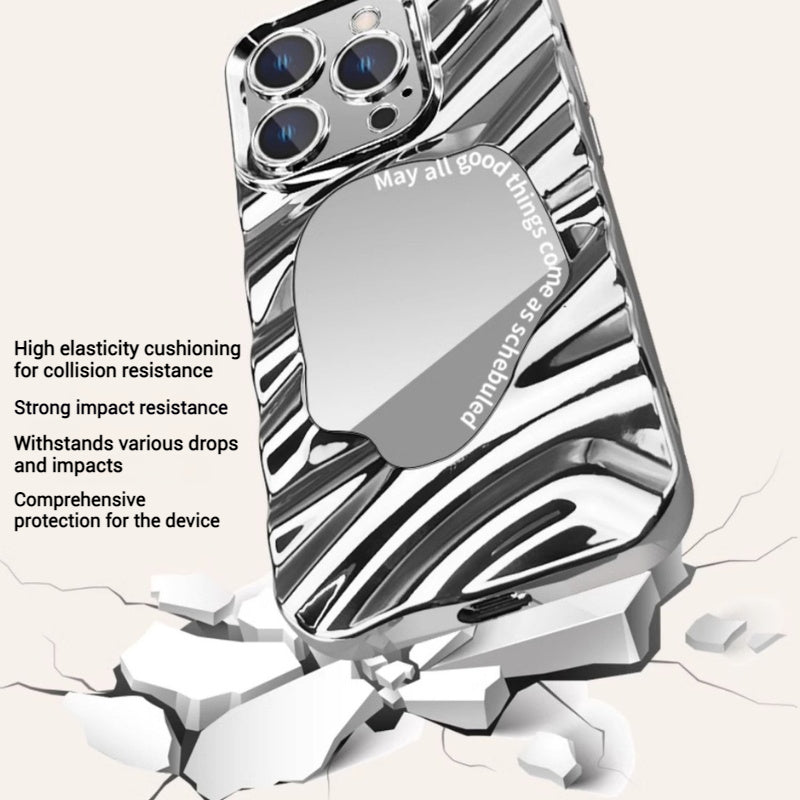 Load image into Gallery viewer, [With Makeup Mirror] Apple iPhone 11/Pro/Pro MaxNew Electroplated Shockproof Mirror Phone Case
