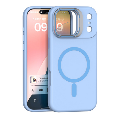 [Magsafe Compatible][With Lens Bracket] Apple iPhone 17/Pro/Pro Max/Air Liquid Silicone Shockproof Phone Case - i-Station Mobile Phone & Electronic Device Repair and Accessories