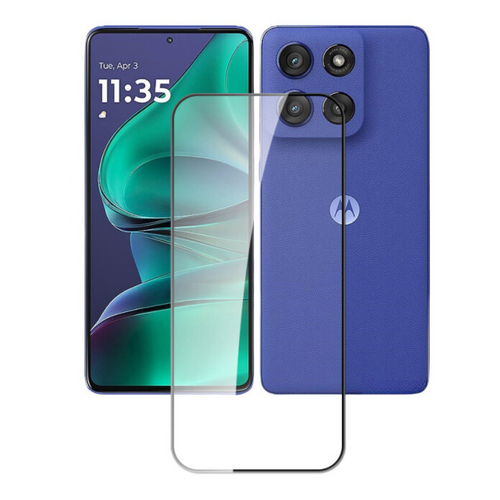 [Full Covered] Motorola Moto Edge 60 Stylus - 9H Hardness HD Tempered Glass Screen Protector