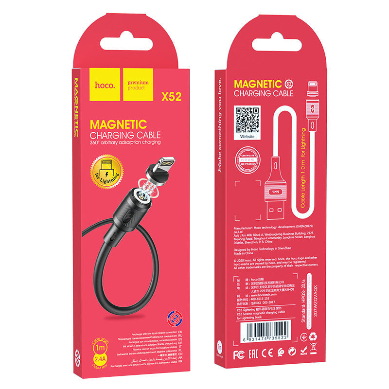 Load image into Gallery viewer, [X52] HOCO Magnetic Magnet Suction Charging Cable (Lightning/Micro/Type C) - Polar Tech Australia
