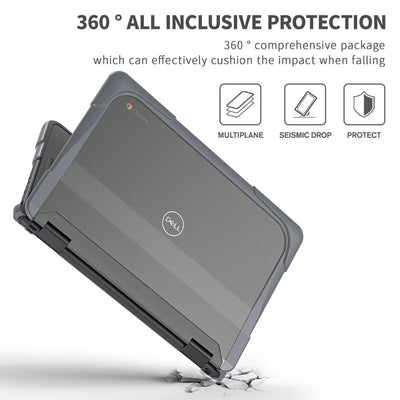 Dell Chromebook 11 11.6‘’ (3100/3110) Matte Transparent Cooling Stand and Shockproof Case - i-Station Mobile Phone & Electronic Device Repair and Accessories
