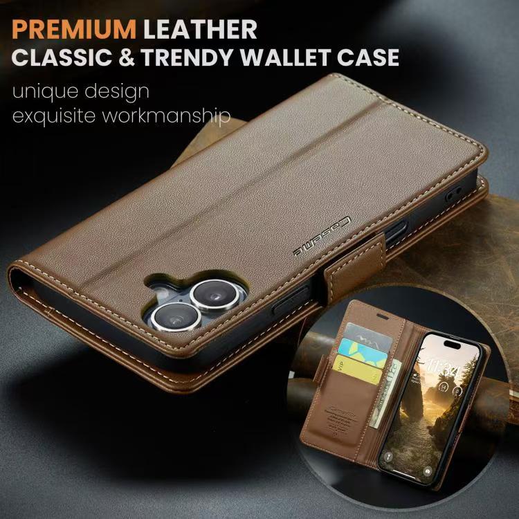 Load image into Gallery viewer, [With Card Slot] Apple iPhone 17/Air/Pro/Pro Max Premium Leather Shockproof Wallet Series Case
