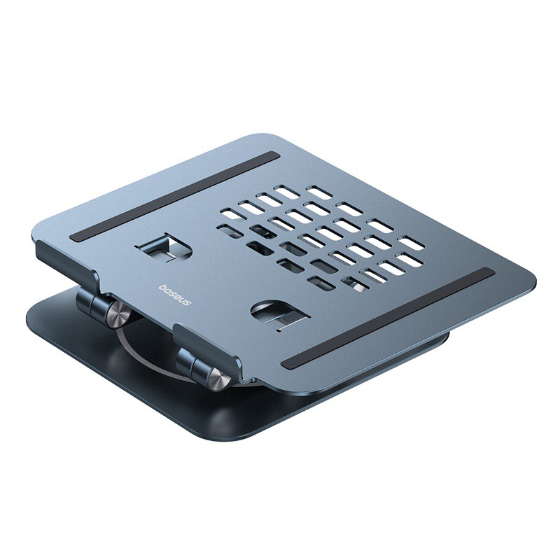 Load image into Gallery viewer, Baseus UltraStable Pro Series Rotatable and Foldable Laptop Stand (Three-Fold Version) Space Grey
