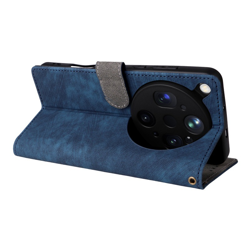 Load image into Gallery viewer, [With Card Slot] OPPO Find X9 Ultra - Multi Functional Buckle Flap Wallet Series Case With Lanyard
