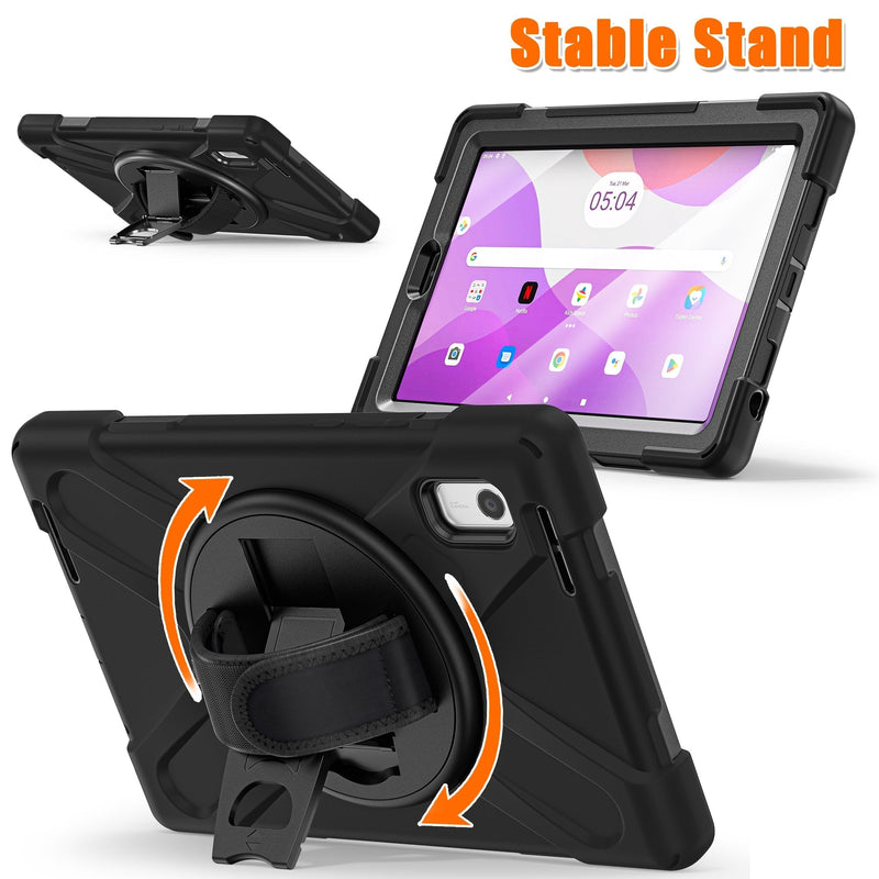 Load image into Gallery viewer, Lenovo Tab M8 8&quot; inch 2020 (TB-8705) 360 Rotation Heavy Duty Kid Friendly Handle Case - Polar Tech Australia
