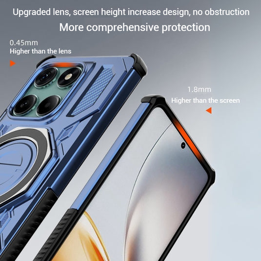 [Built-in Bracket][Magsafe Compatible] Motorola Moto Edge 60/Pro/Fusion Heavy Duty Stand Case
