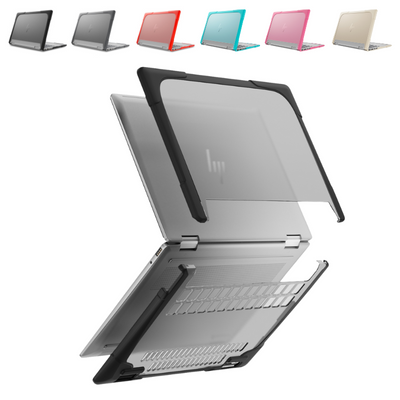 HP ENVY X360 14 14-inch (2024) 2-In-1 Matte Transparent Cooling Stand Shockproof Case - i-Station Mobile Phone & Electronic Device Repair and Accessories
