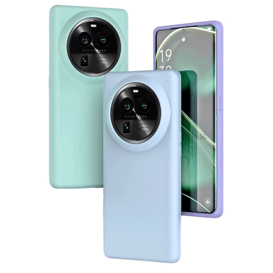 OPPO Find X5/Pro Liquid Silicone Shockproof Soft Essentials Series Case