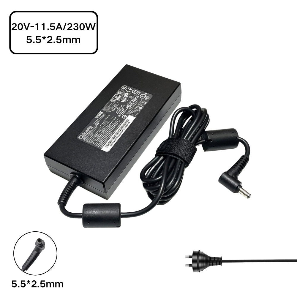 [20V-11.5A/230W][5.5*2.5] MSI GS66 GS76 WS66 WS76 Msi Creator 15 17 Laptop AC Power Supply Adapter Charger - i-Station Mobile Phone & Electronic Device Repair and Accessories