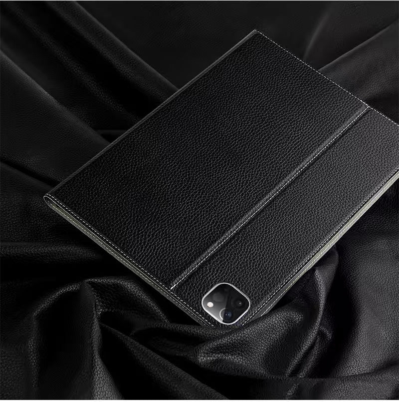 Load image into Gallery viewer, Apple iPad 7/8/9 10.2&#39;&#39; 7/8/9th Gen (2019/2020/2021) Ultra-thin Smart Genuine Leather Shockproof Case
