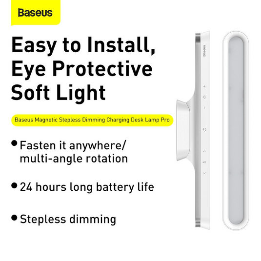 Baseus Magnetic Stepless Dimming Charging Desk Lamp Pro - i-Station Mobile Phone & Electronic Device Repair and Accessories