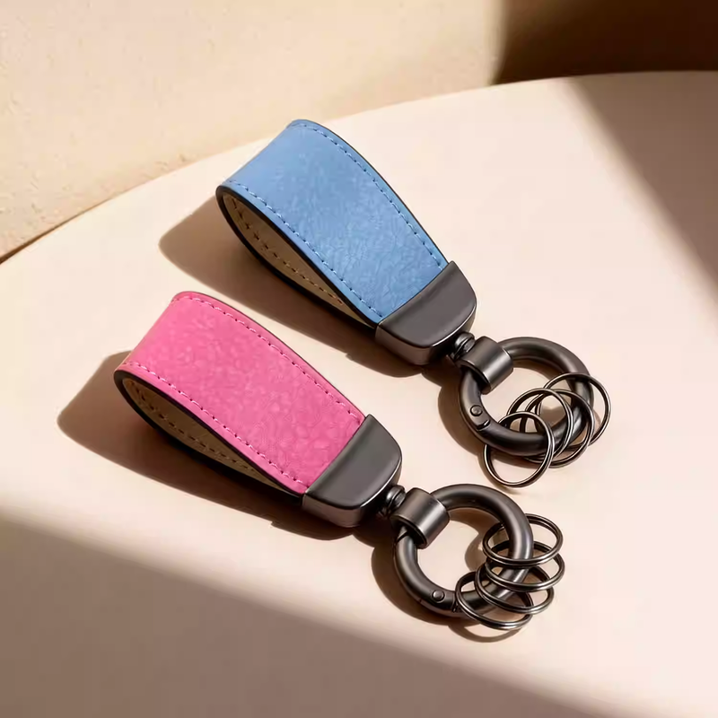 Load image into Gallery viewer, Chic &amp; Minimalist Mini Wrist Strap Keychain, Personalized Backpack Charm, Multi-Color Key Ring for Men &amp; Women
