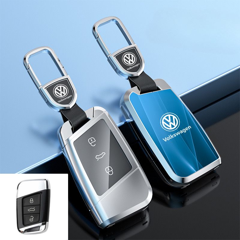 Load image into Gallery viewer, Volkswagen Zinc Alloy Car Key Fob Case Cover For Golf, ID.4, ID.6,  Lavida, Sagitar, Viloran, Magotan, Lamando L, Tiguan, Tharu, Tayron, Gran Lavida, Talagon
