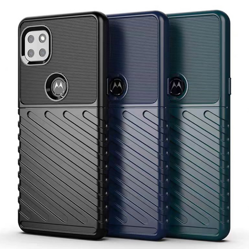 Motorola Moto One 5G Ace Diagonal Texture Non-slip Full Coverage Shockproof Essentials Series Case