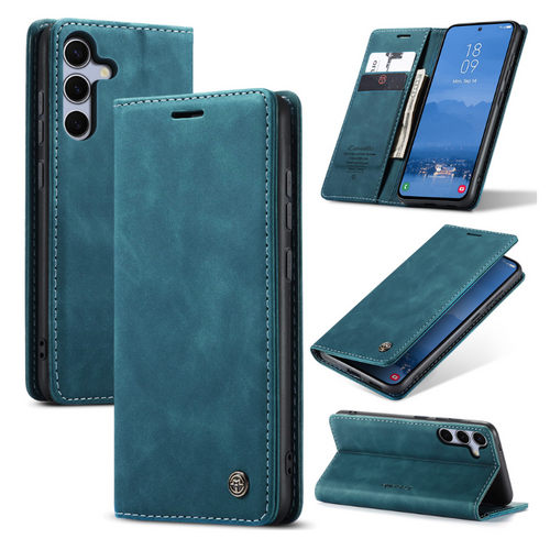 [With Card Slot] Samsung Galaxy A16 5G (SM-A166) - Business Premium Leather Shockproof Wallet Series Case