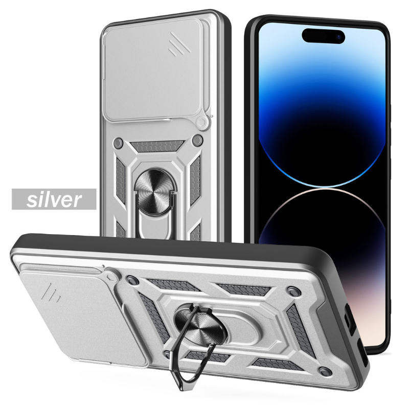 Load image into Gallery viewer, [Built-in Metal Kickstand][With Lens Cover] Nothing Phone (3a)/Pro Full-Cover Shockproof Protective Case
