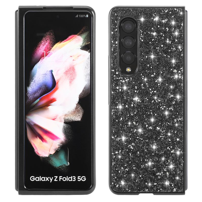 Load image into Gallery viewer, Samsung Galaxy Z Fold 4 SM-F936 Ultra-thin Electroplated Diamond-studded Glitter Shockproof Blingbling Series Case
