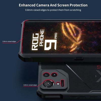 ASUS ROG Phone 6 & Pro - 360° Rotating Bracket Soft TPU Bumper Military Grade Airbags Shookproof Case - i-Station Mobile Phone & Electronic Device Repair and Accessories