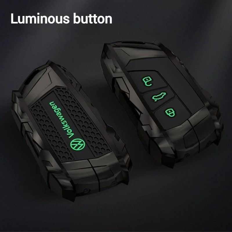 Load image into Gallery viewer, Volkswage Heavy-Duty Mecha Car Key Fob Case Cover For Golf 8, Golf 8 Pro, ID.3, ID.4 X, ID.6, Lamando L, Talagon, Tavendor, Teramont X
