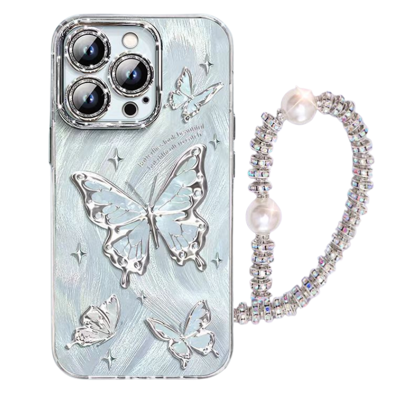 Load image into Gallery viewer, Apple iPhone 13/Pro/Pro Max Premium Butterfly Anti-drop BlingBling Series Case
