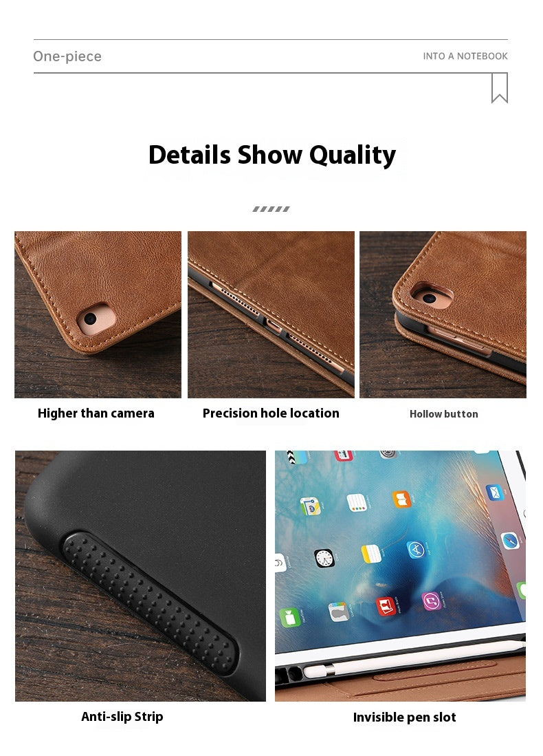 Load image into Gallery viewer, [With Handbag] Apple iPad 10.2&quot; 8th (2020) - TPU + PU 2 in 1 Leather Material with Automatic Sleep Function Stand Case
