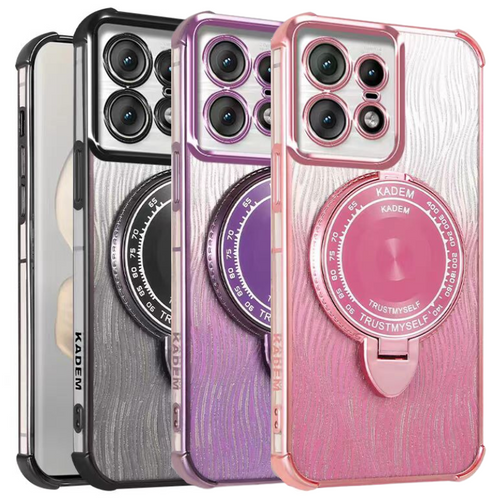 [Built-in Mirror Bracket][Magsafe Compatible] Motorola Moto G60 Electroplated Glitter Shockproof Blingbling Series Case