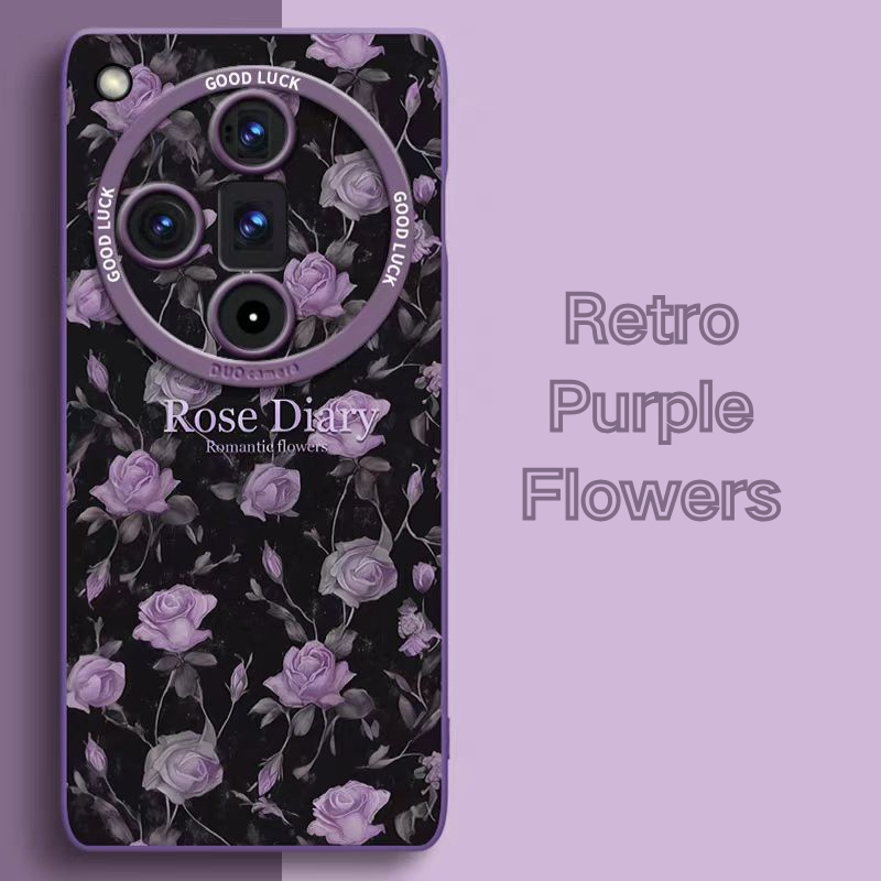 Load image into Gallery viewer, OPPO Find X8/Pro Vintage Liquid Silicone Soft Fashion-Forward Series Case
