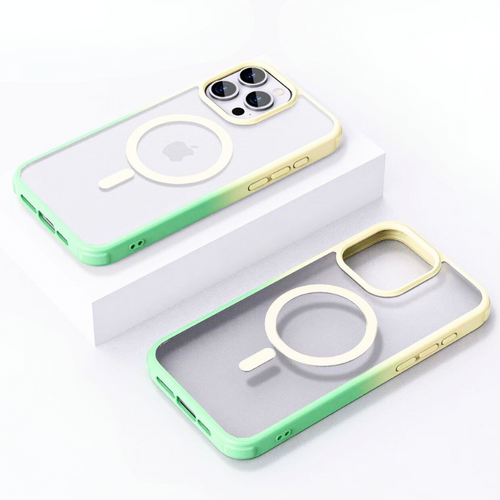 [Magsafe Comptible] Apple iPhone 13/Pro/Pro Max Gradient Transparent Full-protection Anti-drop Essentials Series Case