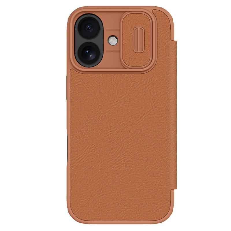 Load image into Gallery viewer, [Built-in Lens Cover][With Card Slot] Apple iPhone 17 Pro/Pro Max NILLKIN Flip Cover Full-body Shockproof Case
