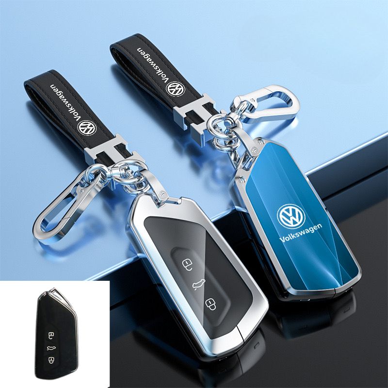 Load image into Gallery viewer, Volkswagen Zinc Alloy Car Key Fob Case Cover For Golf, ID.4, ID.6,  Lavida, Sagitar, Viloran, Magotan, Lamando L, Tiguan, Tharu, Tayron, Gran Lavida, Talagon

