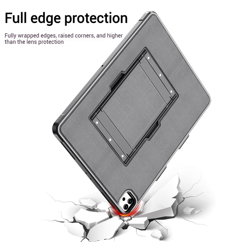 Load image into Gallery viewer, [Built-in Stand][With Pen Slot] Apple iPad Mini 6/7 8.3&#39;&#39; 6th Gen (2021/2024) Acrylic Floating Stand Shockproof Protective Case
