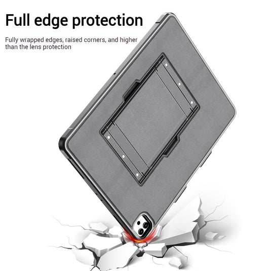 [Built-in Stand][With Pen Slot] Apple iPad Pro 11-inch 2nd/3rd/4th Gen (2020) Acrylic Floating Stand Shockproof Protective Case