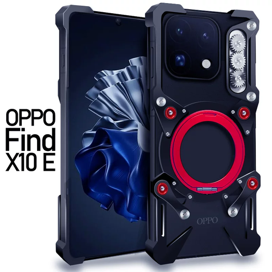 [With 360° Rotating Stand] OPPO Find X10/Pro Max/X10 E - Aluminum Alloy Metal Frame Shockproof Case - i-Station Mobile Phone & Electronic Device Repair and Accessories