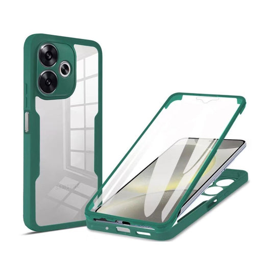 [Built-in Screen Protector] Xiaomi Redmi Note 12 5G Double-sided Full-protection Shockproof Case