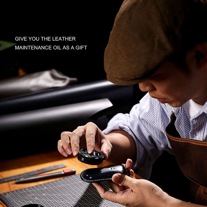 Load image into Gallery viewer, Porsche Genuine Leather Protection Car Key Fob Case Cover For Macan Turbo, Macan EV (2024/2025)
