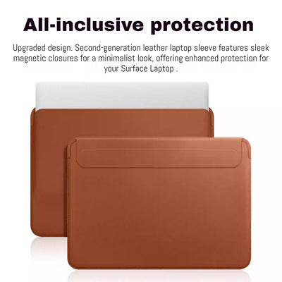 Apple MacBook Air & Pro 13"-17.3" Business Leather Protective Sleeve With Power Bank Bag - i-Station Mobile Phone & Electronic Device Repair and Accessories