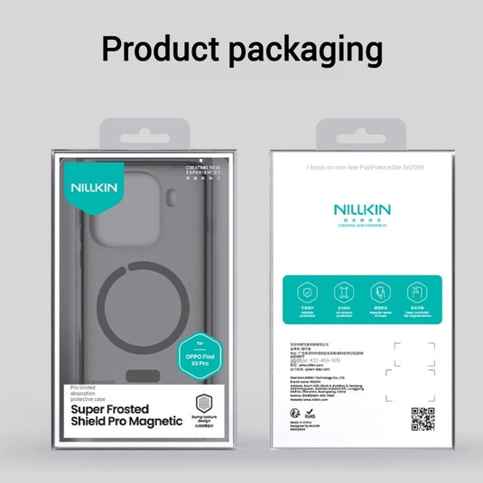 [Magsafe Compatible] OPPO Find X9 & Pro - Frosted Shield Shockproof Phone Case