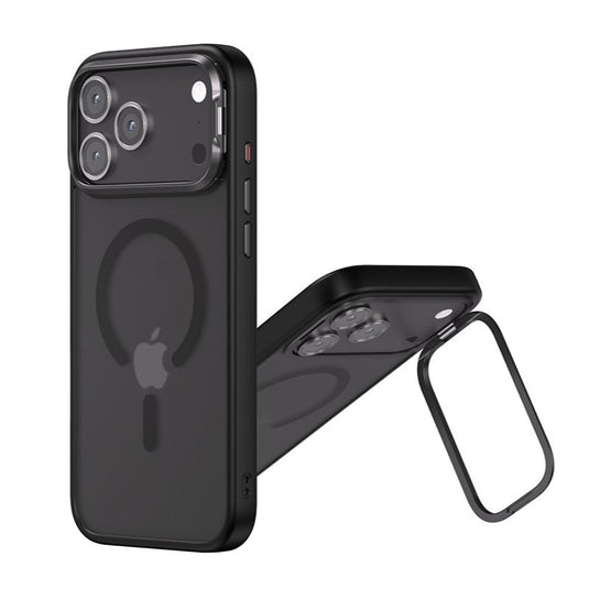 [Magsafe Compatible] Apple iPhone 17/Air/pro/pro max - Invisible Camera Stand Shockproof Case - i-Station Mobile Phone & Electronic Device Repair and Accessories