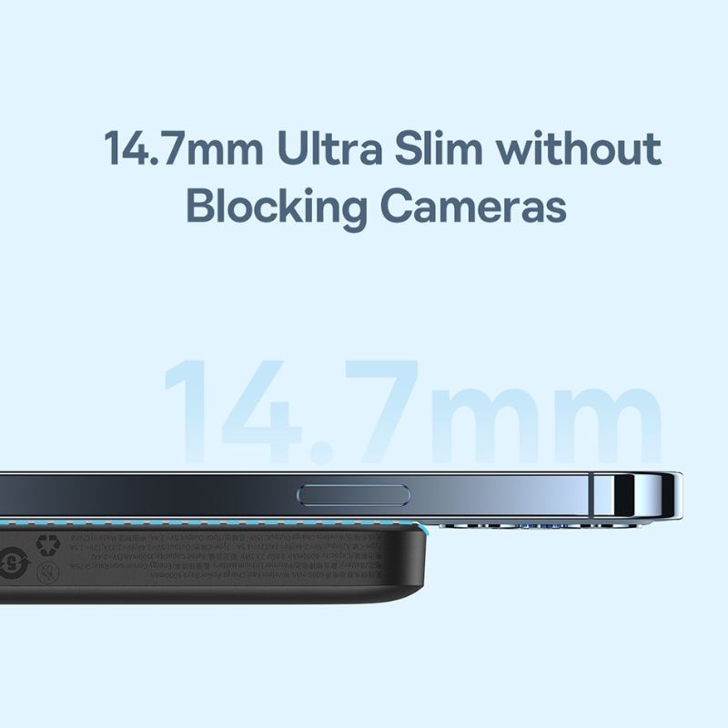 Load image into Gallery viewer, Baseus Magnetic Mini Air Wireless Fast Charge Power Bank 6000mAh 20W
