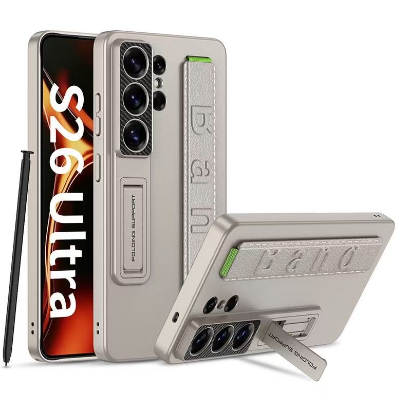 Load image into Gallery viewer, Samsung Galaxy S26 Ultra - Wrist Strap Stand Shockproof Protective Case
