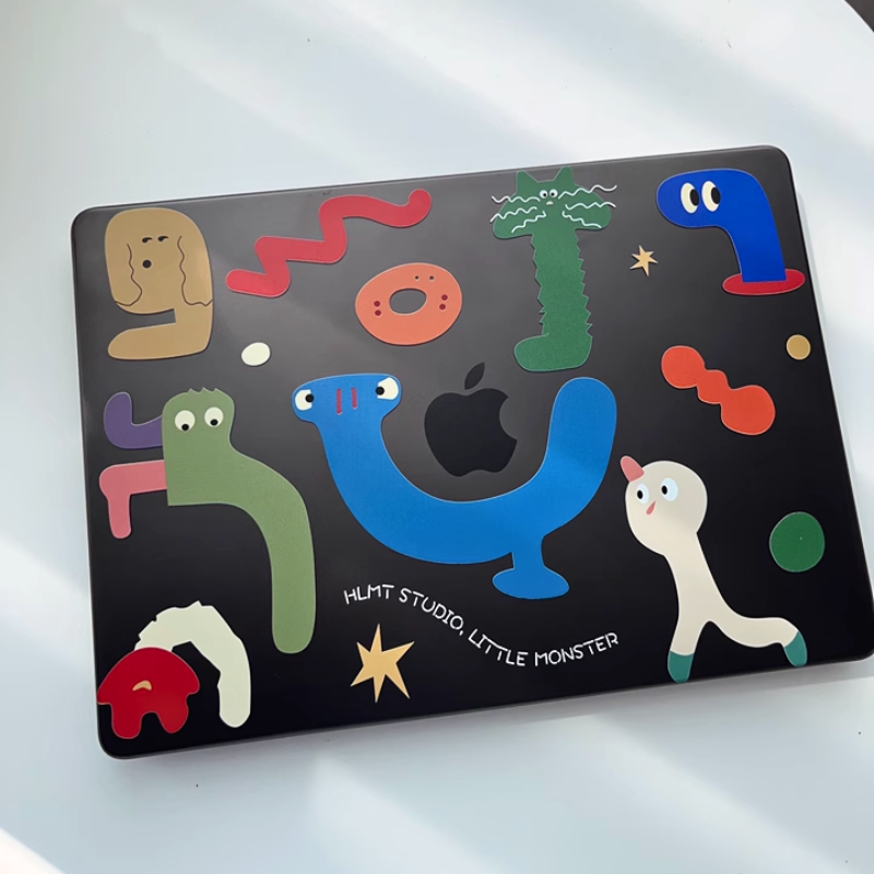Apple MacBook Air 13" (A2681 & A3113) Little Monster Matte Transparent Shockproof Protective Soft Case - i-Station Mobile Phone & Electronic Device Repair and Accessories