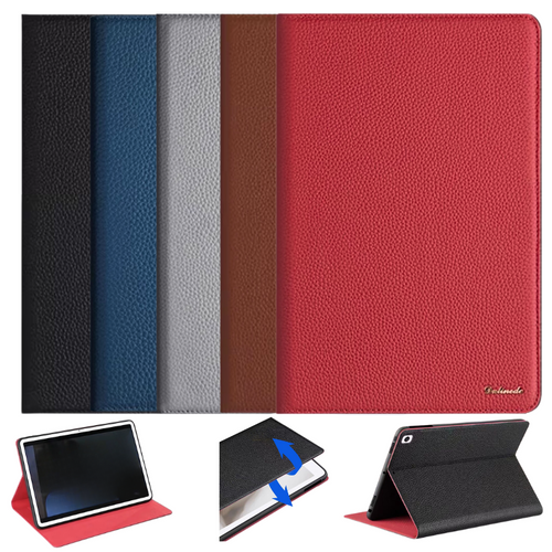 Apple iPad Pro 12.9-inch 3rd Gen (2018) Smart Genuine Leather Shockproof Flip Cover Case